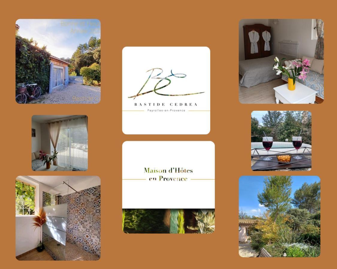 Studio Avec Jardin Entre Aix-En-Provence, Luberon Et Verdon Peyrolles-en-Provence Eksteriør bilde